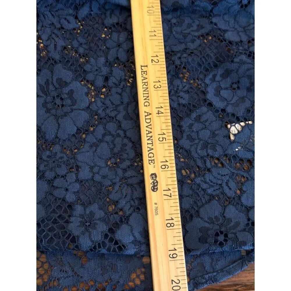 Free People Womens Halter Lace Top Sweet Meadow Dreams In Blue Sz S - Picture 11 of 11
